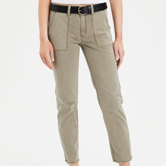 American eagle army green pants Clearance